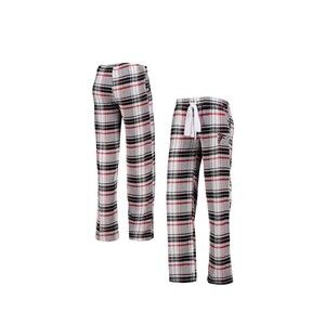 Atlanta Falcons Women's Black/Red Accolade Flannel Lounge Pants Size Large NWOT